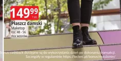 Płaszcz damski Maketop