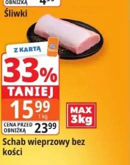 Schab wieprzowy bez kości