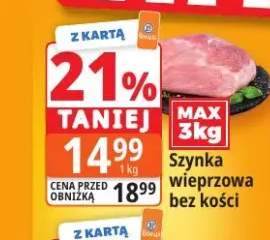 Szynka wieprzowa bez kości
