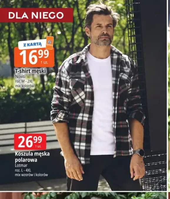 T-shirt męski Noviti +1 wariant