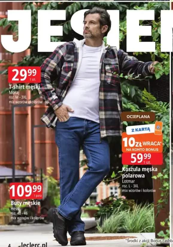 Koszula męska polarowa ocieplana Lotmar +2 warianty