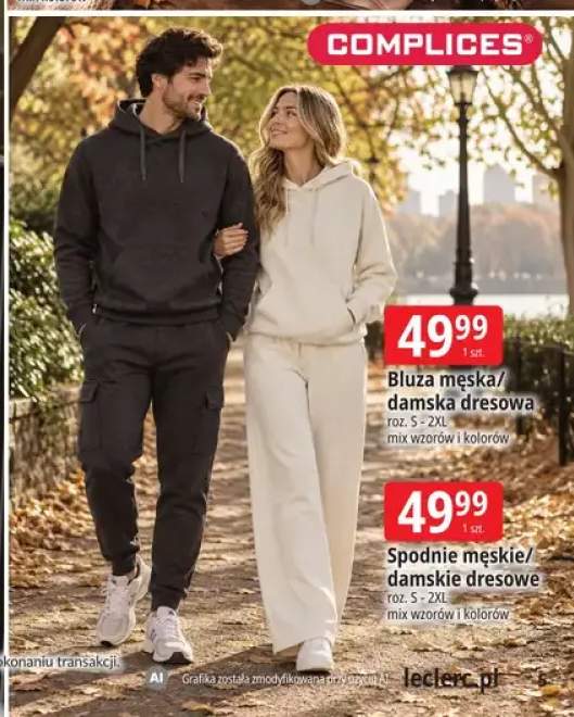 Bluza męska dresowa Complices +3 warianty
