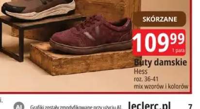 Buty damskie skórzane Hess