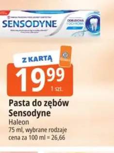 Pasta do zębów Sensodyne