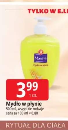 Mydło w płynie Manava