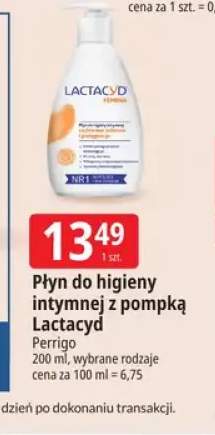 Płyn do higieny intymnej z pompką Lactacyd