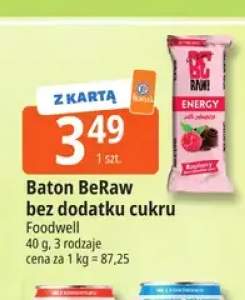 Baton BeRaw bez dodatku cukru