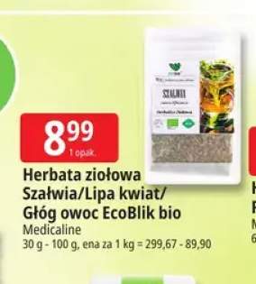 Herbata ziołowa lipa kwiat EcoBlik bio +2 warianty