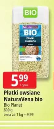 Płatki owsiane NaturaVena bio