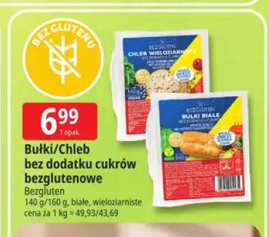 Chleb wieloziarnisty bez dodatku cukrów bezglutenowy Bezgluten +1 wariant