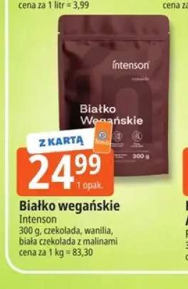 Białko wegańskie czekolada Intenson +2 warianty