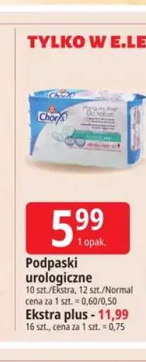 Podpaski urologiczne Chors Normal +2 warianty