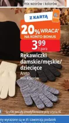 Rękawiczki damskie Areto +2 warianty