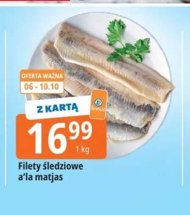 Filety śledziowe a'la matjas