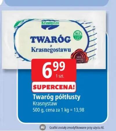 Twaróg półtłusty Krasnystaw