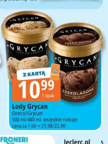 Lody Grycan +1 wariant