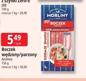 Boczek wędzony parzony Animex