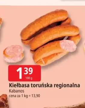 Kiełbasa toruńska regionalna Kabanos