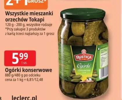 Ogórki konserwowe Rustica