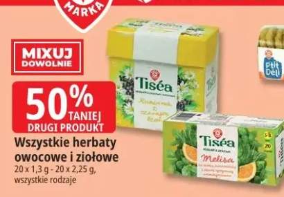 Herbaty owocowe i ziołowe Tiséa +2 warianty