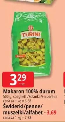 Makaron 100% durum spaghetti Turini +6 wariantów