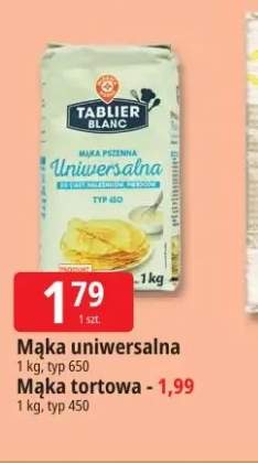 Mąka uniwersalna typ 650 Tablier Blanc +1 wariant