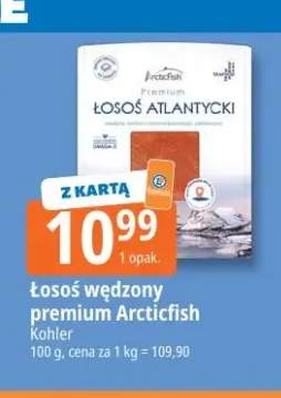 Łosoś wędzony premium Arcticfish Kohler