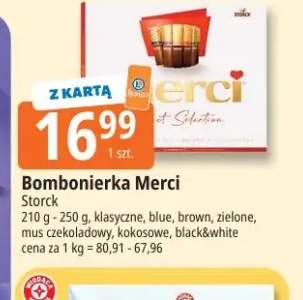 Bombonierka Merci klasyczne +6 wariantów