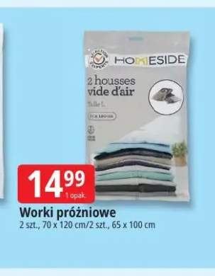 Worki próżniowe 2-pak Homeside 70x120 cm +1 wariant