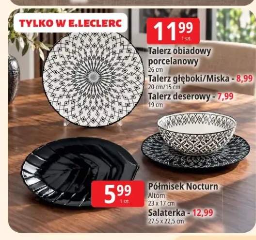 Talerz obiadowy porcelanowy 26 cm +5 wariantów