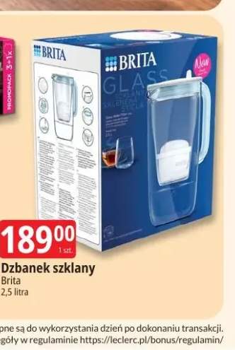 Dzbanek szklany Brita 2,5 l