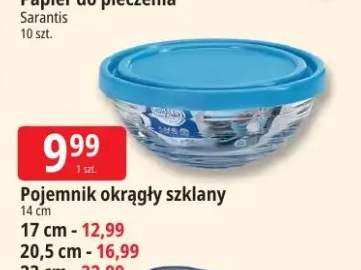 Pojemnik okrągły szklany 14 cm +3 warianty