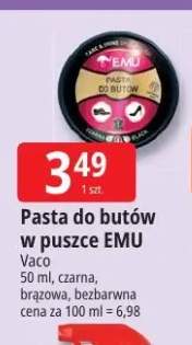 Pasta do butów w puszce czarna EMU +2 warianty