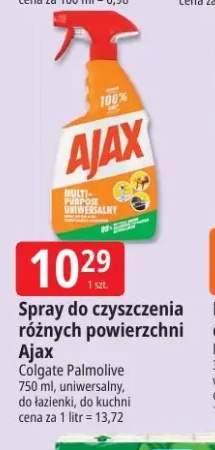 Spray do czyszczenia powierzchni uniwersalny Ajax +2 warianty