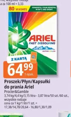 Proszek do prania Ariel +2 warianty