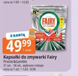 Kapsułki do zmywarki Fairy
