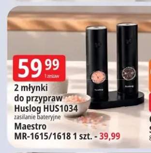 Młynki do przypraw Huslog HUS1034 2-pak +1 wariant