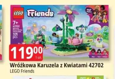 Klocki Wróżkowa Karuzela z Kwiatami 42702 LEGO Friends