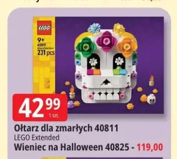 Klocki Ołtarz dla zmarłych 40811 LEGO Extended +1 wariant