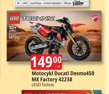 Klocki Motocykl Ducati Desmo450 MX Factory 42238 LEGO Technic