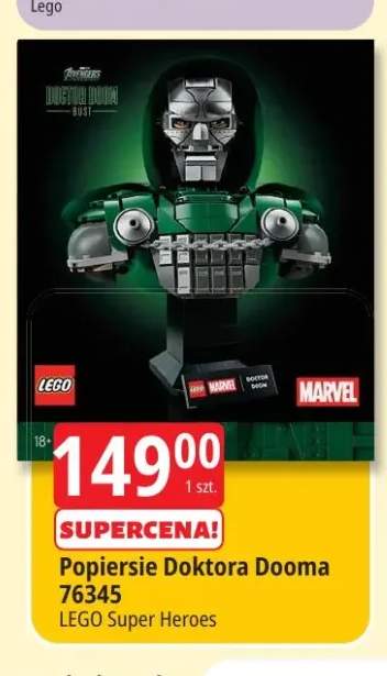 Klocki Popiersie Doktora Dooma 76345 LEGO Super Heroes