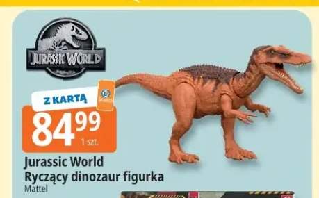 Jurassic World ryczący dinozaur figurka Mattel
