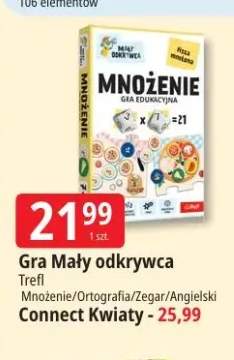 Gra Mały odkrywca Mnożenie Trefl +4 warianty