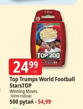 Gra Top Trumps World Football Stars Winning Moves +1 wariant