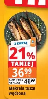 Makrela tusza wędzona