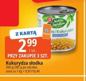 Kukurydza słodka Notre Jardin