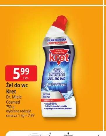 Żel do WC Kret