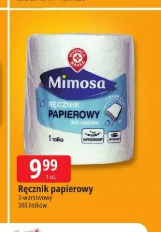 Ręcznik papierowy 3-warstwowy 300 listków Mimosa