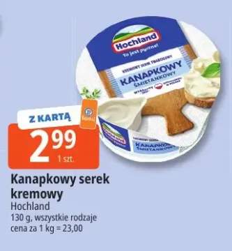 Kanapkowy serek kremowy Hochland