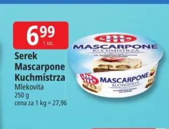 Serek mascarpone Kuchmistrza Mlekovita